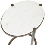 Mercier Accent Table, Bronze-Furniture - Accent Tables-High Fashion Home