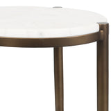Mercier Accent Table, Bronze-Furniture - Accent Tables-High Fashion Home