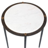 Wren Accent Table, Dark Bronze-Furniture - Accent Tables-High Fashion Home