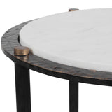Wren Accent Table, Dark Bronze-Furniture - Accent Tables-High Fashion Home