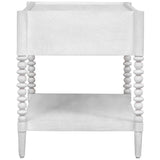 Bales Side Table, Off-White-Furniture - Accent Tables-High Fashion Home