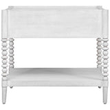 Bales Side Table, Off-White-Furniture - Accent Tables-High Fashion Home