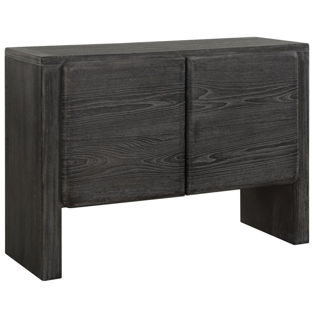 Bierk 2 Door Cabinet, Dark Natural