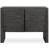 Bierk 2 Door Cabinet, Dark Natural