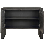 Bierk 2 Door Cabinet, Dark Natural