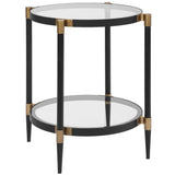 Chadid Side Table, Black