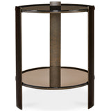 Hanson Side Table, Bronze-Furniture - Accent Tables-High Fashion Home