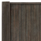 Drury 2 Door Cabinet, Dark Gray Ceruse-Furniture - Storage-High Fashion Home