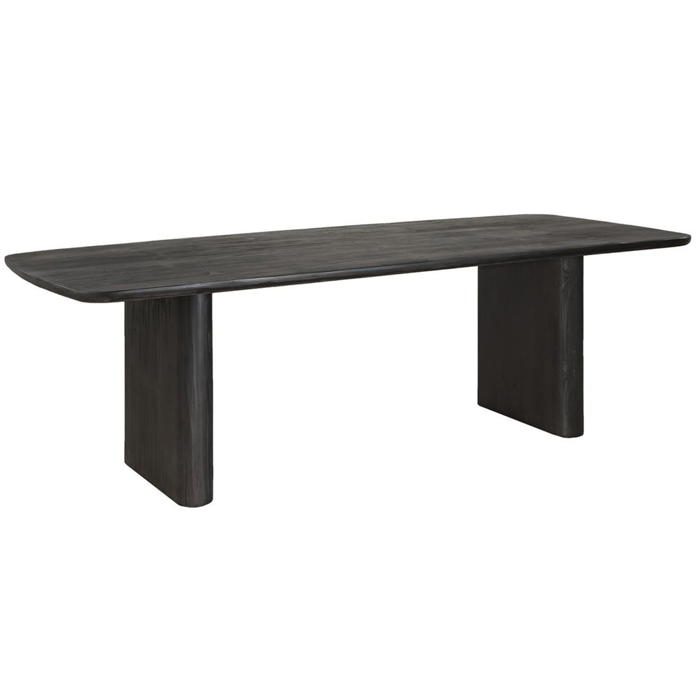 Kirin Dining Table, Black-Furniture - Dining-High Fashion Home