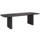 Kirin Dining Table, Black-Furniture - Dining-High Fashion Home
