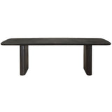 Kirin Dining Table, Black-Furniture - Dining-High Fashion Home