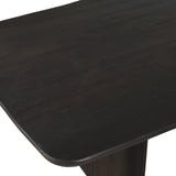 Kirin Dining Table, Black-Furniture - Dining-High Fashion Home