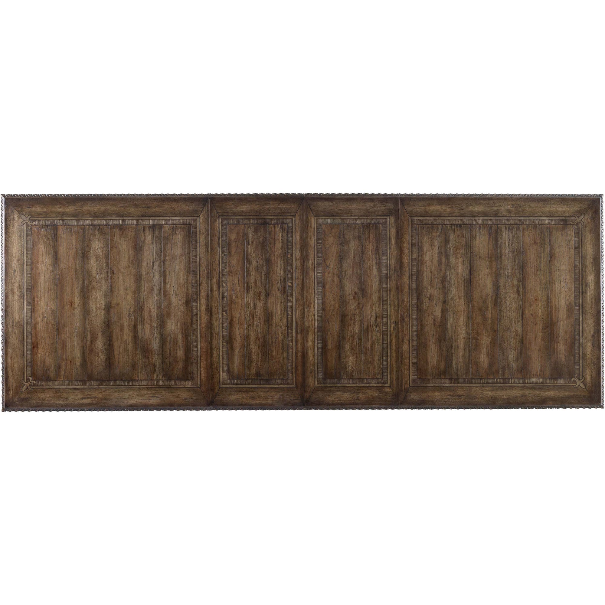 Rhapsody Rectangular Dining Table, Rustic Walnut – High Fashion Home