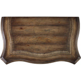 Rhapsody 3 Drawer Nightstand, Rustic Walnut-Furniture - Bedroom-High Fashion Home