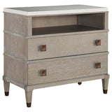 Playlist 2 Drawer Nightstand, Smoke on the Water-Furniture - Bedroom-High Fashion Home