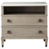 Playlist 2 Drawer Nightstand, Smoke on the Water-Furniture - Bedroom-High Fashion Home