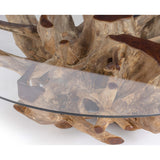 Willow Round Coffee Table, Natural