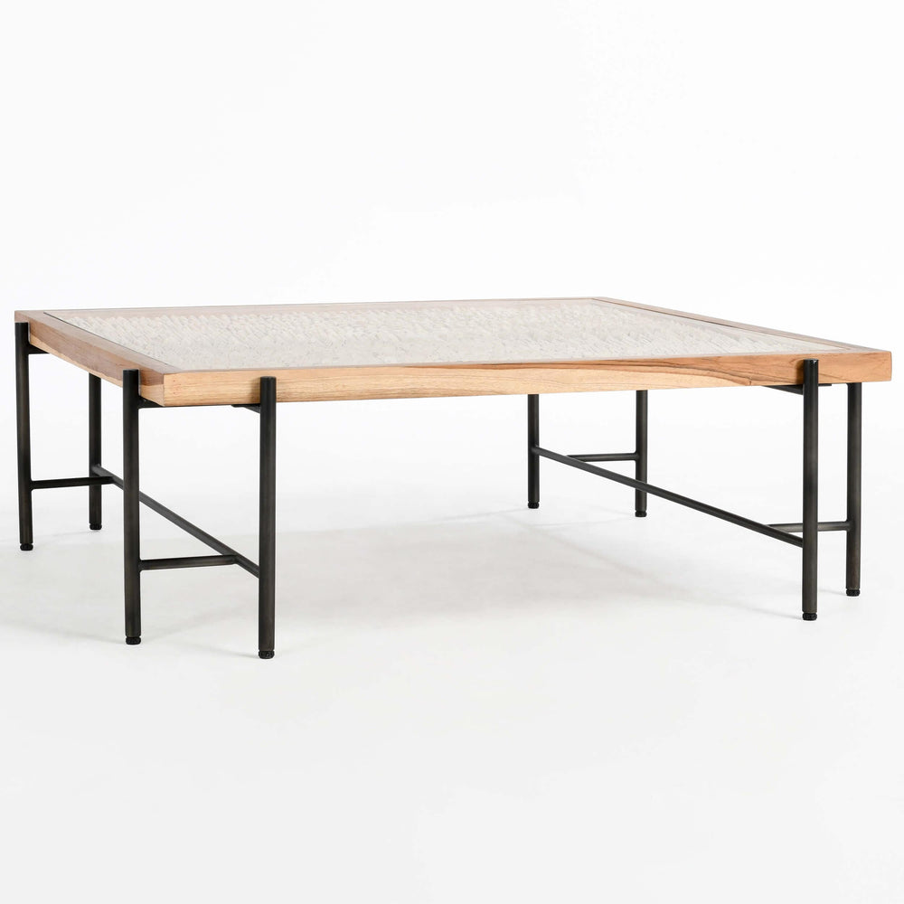 Cyrus 50" Square Coffee Table