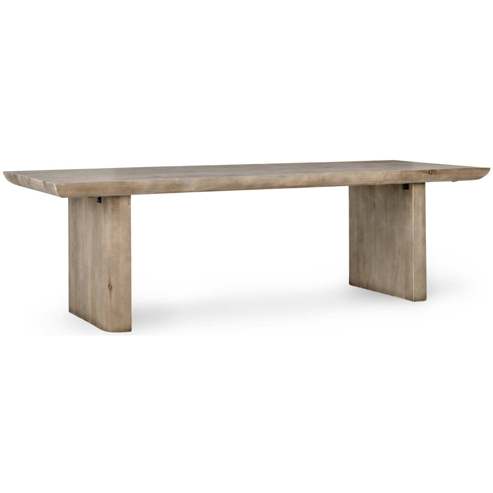 Murphy Rectangular Dining Table, White Wash-Furniture - Dining-High Fashion Home