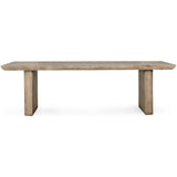 Murphy Rectangular Dining Table, White Wash-Furniture - Dining-High Fashion Home