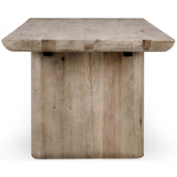 Murphy Rectangular Dining Table, White Wash-Furniture - Dining-High Fashion Home