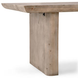 Murphy Rectangular Dining Table, White Wash-Furniture - Dining-High Fashion Home