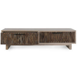 Anton Rectangular Table, Beige/Natural-Furniture - Accent Tables-High Fashion Home