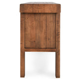Lahey Console Table, Mission Brown-Furniture - Accent Tables-High Fashion Home
