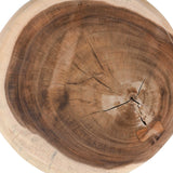 Gala Round End Table, Natural-Furniture - Accent Tables-High Fashion Home