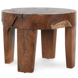 Kariba Accent Table, Natural-Furniture - Accent Tables-High Fashion Home