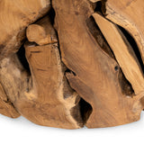 Rhea Round Coffee Table, Natural