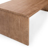 Nalani Rectangular Dinning Table, Natural-Furniture - Dining-High Fashion Home