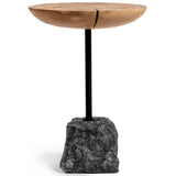 Linden End Table, Natural