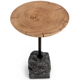 Linden End Table, Natural