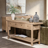 Perle Console Table, River Sand