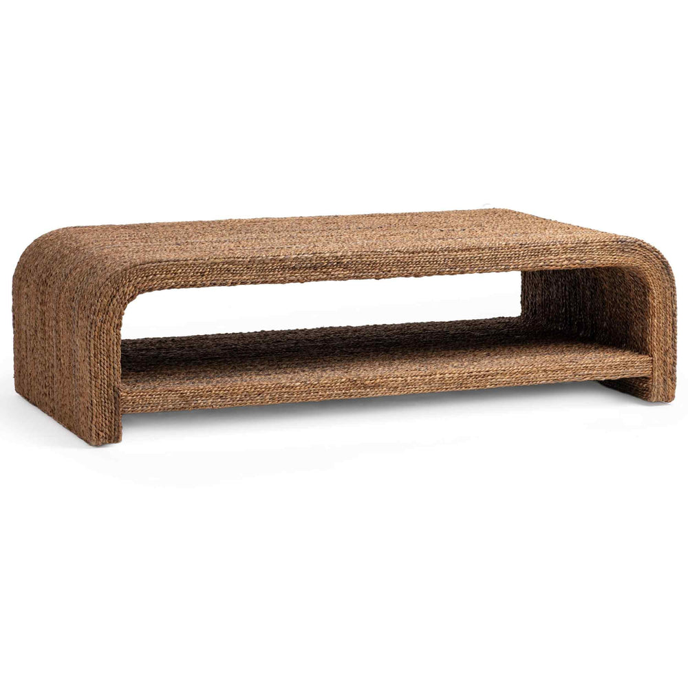 Luma Coffee Table, Harvest Abaca