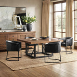 Messina Dining Table, Brown