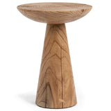Alina Accent Table, Heartwood Natural