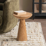 Alina Accent Table, Heartwood Natural