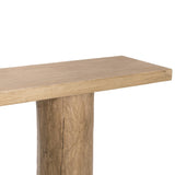 Kaia 64" Console Table, River Sand