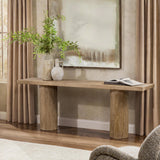 Kaia 64" Console Table, River Sand