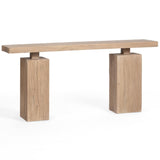 Loma 72" Console Table, Antique Saddle