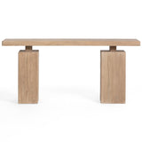 Loma 72" Console Table, Antique Saddle