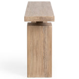 Loma 72" Console Table, Antique Saddle