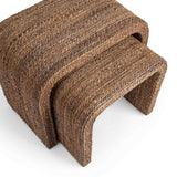 Luma Nesting Tables, Harvest Abaca