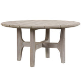 Dawn Outdoor Round Coffee Table, Gray-Furniture - Outdoor-High Fashion Home