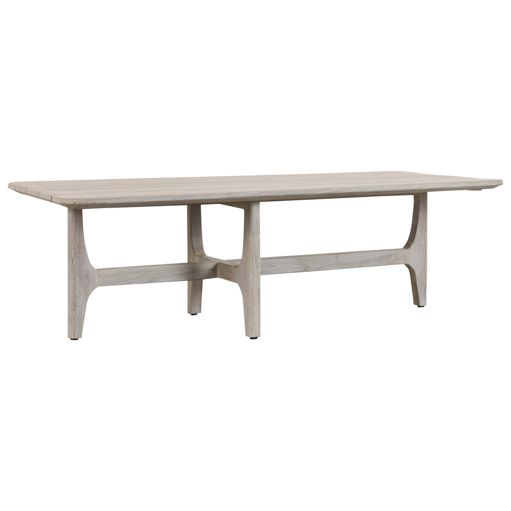 Dawn Outdoor Coffee Table, Gray-Furniture - Outdoor-High Fashion Home