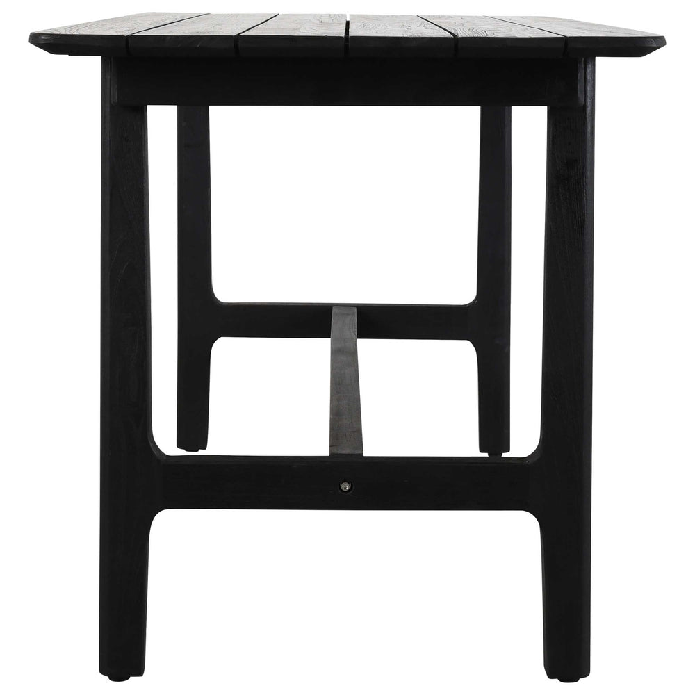 Dawn Outdoor Counter Table, Black-Furniture - Outdoor-High Fashion Home
