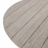 Alameda Outdoor Round Dining Table, Gray-Furniture - Outdoor-High Fashion Home