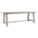 Agnes Outdoor Dining Table, Gray-Furniture - Outdoor-High Fashion Home